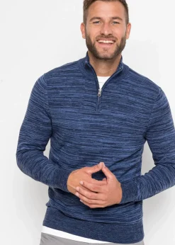 Troyer Pullover mit Baumwolle|bonprix Best