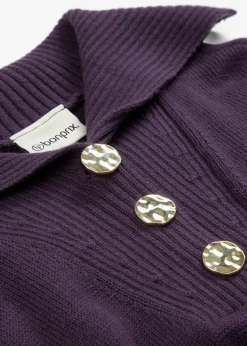 Troyer-Pullover aus Merinowolle|bonprix