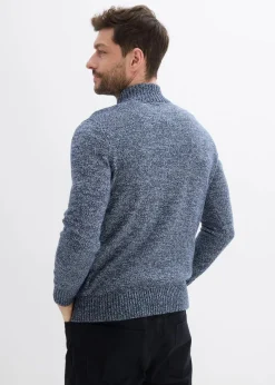 Troyer-Pullover mit reiner Baumwolle|bonprix Outlet