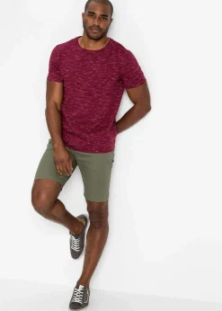 bonprix Shirts & Polos|Sportbekleidung|T-Shirt dunkelrot meliert