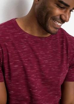 bonprix Shirts & Polos|Sportbekleidung|T-Shirt dunkelrot meliert