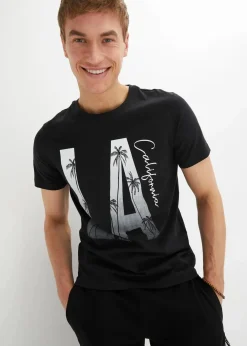 T-Shirt aus reiner Bio-Baumwolle, Slim Fit|bonprix Best