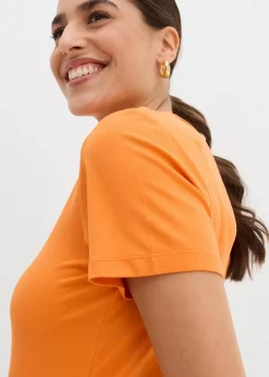 T-Shirt aus fließender Viskose|bonprix Discount