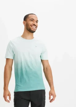 bonprix Shirts & Polos|Große Größen|T-Shirt aus reiner Baumwolle pastellmint/meeresgrün