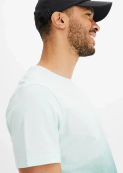 bonprix Shirts & Polos|Große Größen|T-Shirt aus reiner Baumwolle pastellmint/meeresgrün