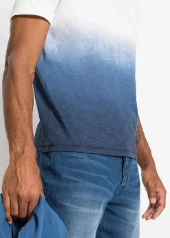 T-Shirt aus reiner Baumwolle, Slim Fit|bonprix