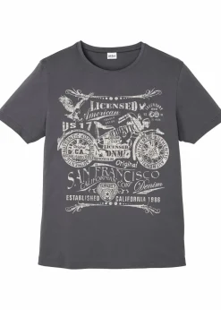 T-Shirt aus reiner Baumwolle|bonprix Clearance