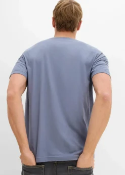 T-Shirt aus reiner Baumwolle (2er Pack)|bonprix Online