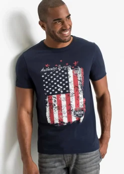 T-Shirt aus reiner Baumwolle|bonprix Hot