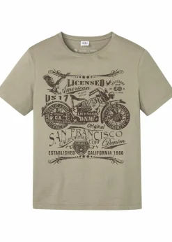 T-Shirt aus reiner Baumwolle|bonprix Hot