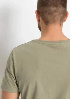 T-Shirt aus reiner Baumwolle|bonprix Hot