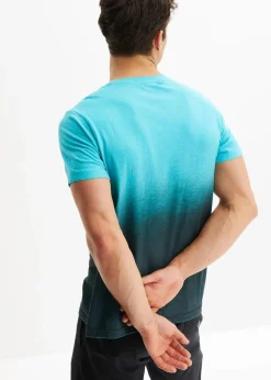 T-Shirt aus reiner Baumwolle, Slim Fit|bonprix Discount