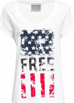 T-Shirt aus reiner Baumwolle|bonprix New