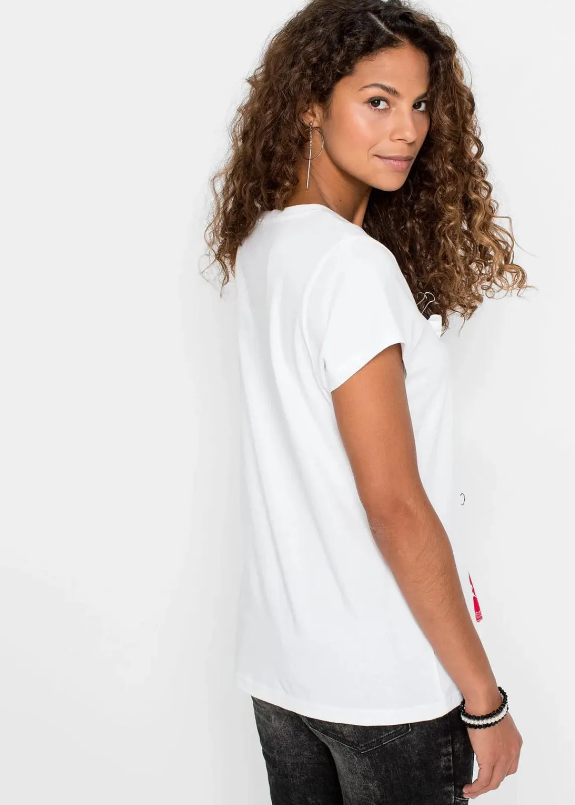 T-Shirt aus reiner Baumwolle|bonprix New