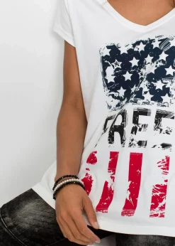 T-Shirt aus reiner Baumwolle|bonprix New