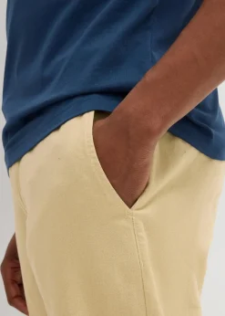 bonprix Große Größen|Basics|T-Shirt aus reiner Bio-Baumwolle (2er Pack) dunkelblau+schwarz