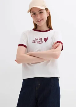 T-Shirt aus reiner Bio-Baumwolle|bonprix