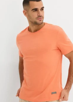 bonprix Shirts & Polos|Große Größen|T-Shirt aus reiner Bio-Baumwolle mandarine