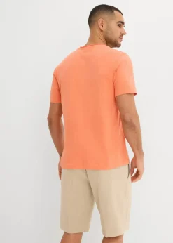 bonprix Shirts & Polos|Große Größen|T-Shirt aus reiner Bio-Baumwolle mandarine