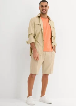 bonprix Shirts & Polos|Große Größen|T-Shirt aus reiner Bio-Baumwolle mandarine