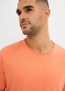 bonprix Shirts & Polos|Große Größen|T-Shirt aus reiner Bio-Baumwolle mandarine