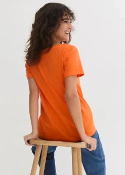 T-Shirt aus reiner Bio-Baumwolle|bonprix Clearance