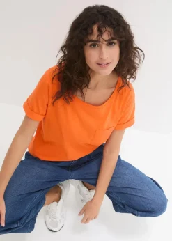 T-Shirt aus reiner Bio-Baumwolle|bonprix Clearance