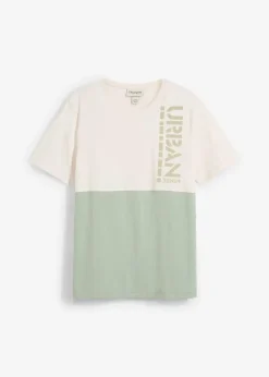 T-Shirt aus reiner Bio-Baumwolle|bonprix New