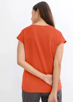 T-Shirt aus reiner Bio-Baumwolle|bonprix Hot