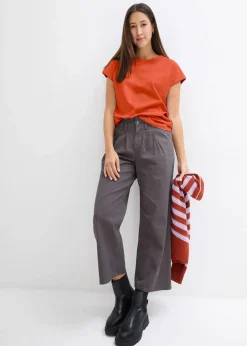 T-Shirt aus reiner Bio-Baumwolle|bonprix Hot