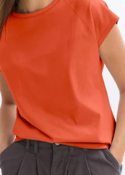 T-Shirt aus reiner Bio-Baumwolle|bonprix Hot