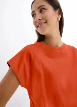 T-Shirt aus reiner Bio-Baumwolle|bonprix Hot