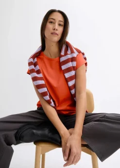 T-Shirt aus reiner Bio-Baumwolle|bonprix Hot