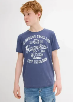 T-Shirt aus reiner Bio-Baumwolle (2er Pack)|bonprix New