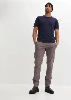 bonprix Große Größen|Shirts & Polos|T-Shirt aus reiner Bio-Baumwolle dunkelblau