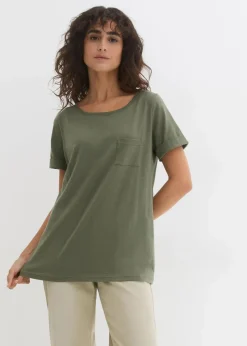 T-Shirt aus reiner Bio-Baumwolle|bonprix Sale