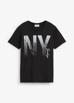 T-Shirt aus reiner Bio-Baumwolle|bonprix Discount