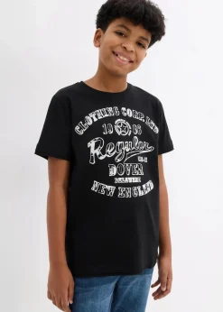 T-Shirt aus reiner Bio-Baumwolle (2er Pack)|bonprix Discount