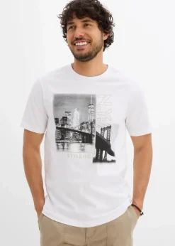 T-Shirt aus reiner Bio-Baumwolle|bonprix Hot