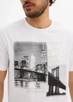 T-Shirt aus reiner Bio-Baumwolle|bonprix Hot