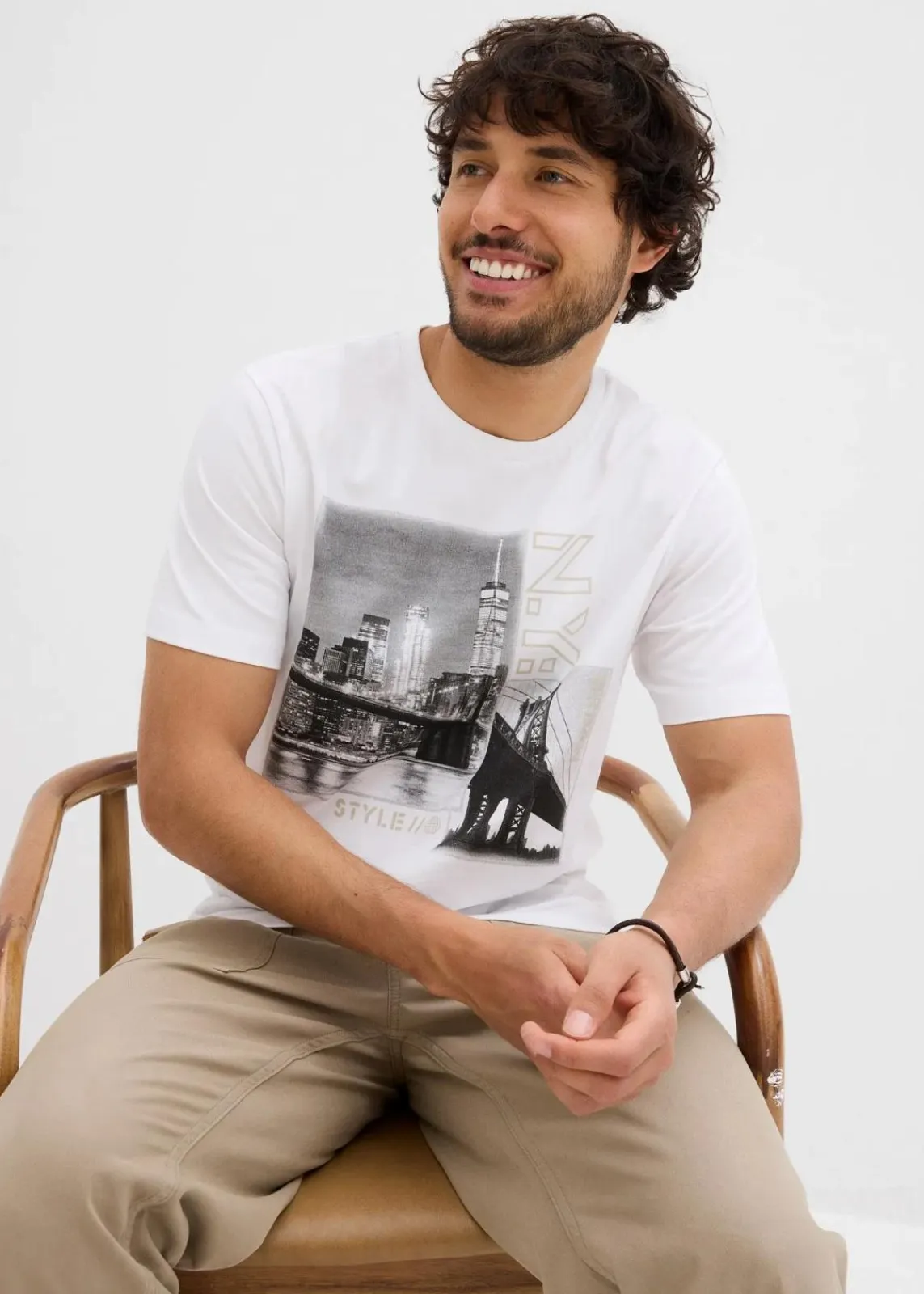 T-Shirt aus reiner Bio-Baumwolle|bonprix Hot