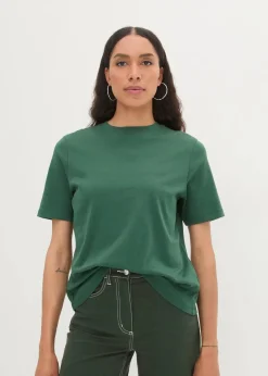 T-Shirt aus reiner schwerer Bio-Baumwolle|bonprix Sale