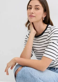 T-Shirt aus schwerer Bio-Baumwolle|bonprix Best