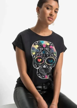 T-Shirt aus softem Viskose-Mix|bonprix Outlet