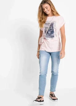 T-Shirt aus softem Viskose-Mix|bonprix Sale