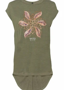 T-Shirt aus softem Viskose-Mix|bonprix Hot