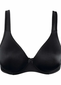 bonprix Große Cups D-H|Bhs|T-Shirt BH mit Bügel schwarz