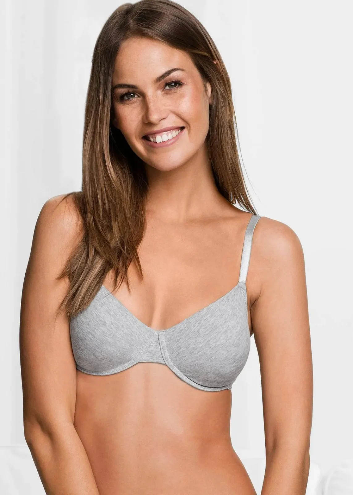 T-Shirt BH mit Bügel aus Bio-Baumwolle (3er Pack)|bonprix