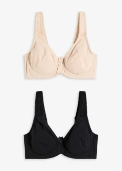 T-Shirt BH mit Bügel mit Baumwolle (2er Pack)|bonprix Online