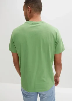 bonprix Shirts & Polos|Basics|T-Shirt (3er Pack) hellorange+weiß+mattmoos